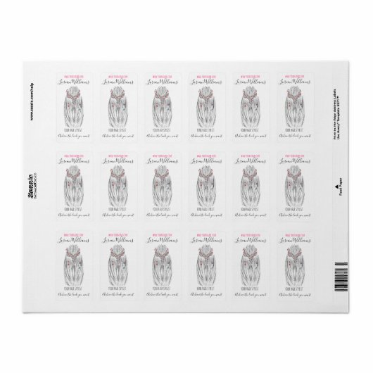 Stijlvolle Pastel Hair Stylist Braid Hairstyle Blo Etiket (Full Sheet)