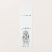 Stijlvolle Pastel Hair Stylist Braid Hairstyle Blo Visitekaartje (Buitenkant ongevouwen)