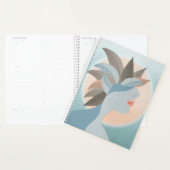 Stijlvolle pastel roze & blauw vrouwen persoonlijk planner (Display)