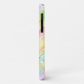 Stijlvolle Pastelkleuren Abstracte Kunst Case-Mate iPhone Case (Achterkant/links)