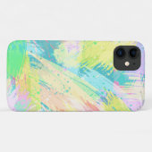 Stijlvolle Pastelkleuren Abstracte Kunst Case-Mate iPhone Case (Achterkant (horizontaal))