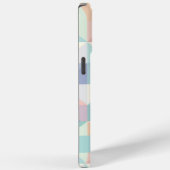 Stijlvolle pastelkleuren geometrisch patroonontwer Case-Mate iPhone case (Achterkant / Rechts)