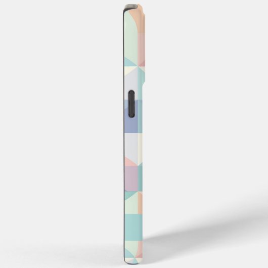 Stijlvolle pastelkleuren geometrisch patroonontwer Case-Mate iPhone case (Achterkant / Rechts)