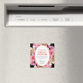 Stijlvolle PASTOR APPRECIATION SERVANT Floral Magneet (Insitu (Vaatwasser))