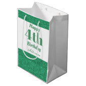 Stijlvolle persoonlijke cadeautas voor vierde verj (Voorkant Gekanteld)