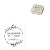 Stijlvolle Persoonlijke Handgemaakte Door Rubberstempel (Gestempeld)