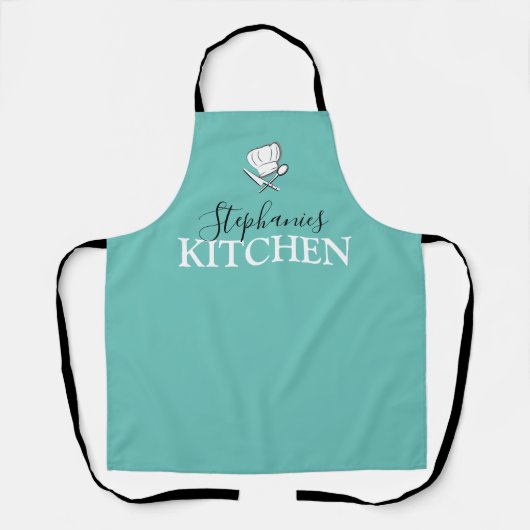 Stijlvolle Persoonlijke Keuken Schort (Voorkant)