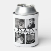 Stijlvolle persoonlijke pap foto Collage Blikjeskoeler (Blikje Voorkant)