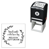 Stijlvolle persoonlijke scripthandleiding gemaakt   zelfinktende stempel (In situ)