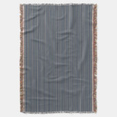 Stijlvolle pinstripe Gooi deken Coördinaat (Voorkant Verticaal)