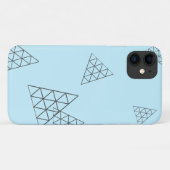 Stijlvolle piramide-driehoek: pasta Case-Mate iPhone case (Achterkant (horizontaal))