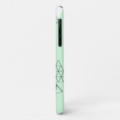 Stijlvolle piramide-driehoek: pasta Case-Mate iPhone case (Achterkant/links)