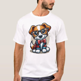 Stijlvolle Plaid Doggo T-shirt