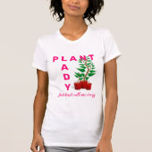 Stijlvolle PLANT LADY T-shirt (Voorkant)