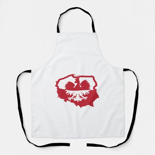 Stijlvolle Polen Polska Poolse adelaar Schort (Voorkant)