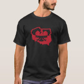 Stijlvolle Polen Polska Poolse adelaar T-shirt (Voorkant)