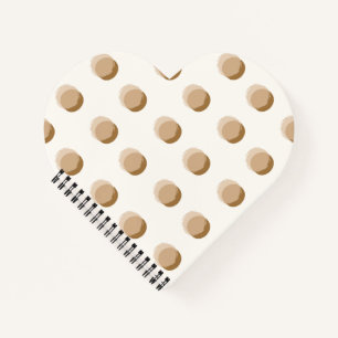 Stijlvolle Polka Dots Warm Neutraal Notitieboek