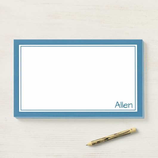 Stijlvolle Post It Note voor Allen voor jou (Op bureau)