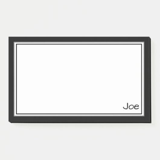 Stijlvolle Post It Note voor Joe voor jou (Voorkant)