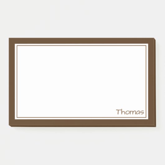 Stijlvolle Post It Note voor Thomas voor jou (Voorkant)