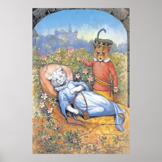 stijlvolle Poster met wieltjes afdrukken (Voorkant)