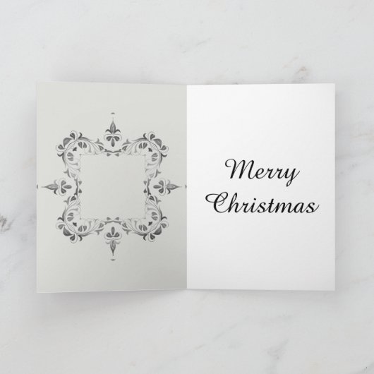 Stijlvolle Prachtige moeder kerstkaart Feestdagen Kaart (Binnen)