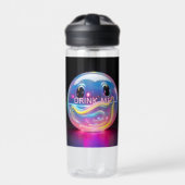 Stijlvolle pret waterfles (Voorkant)