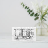  Stijlvolle professionele bijenteelt Visitekaartje (Staand voorkant)