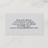 Stijlvolle professionele bijenteelt Visitekaartje (Achterkant)