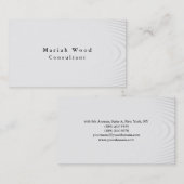 Stijlvolle professionele moderne rendy visitekaartje (Voorkant / Achterkant)