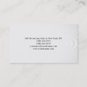 Stijlvolle professionele moderne rendy visitekaartje (Achterkant)