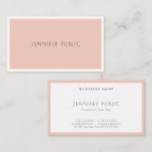 Stijlvolle professionele moderne Sjabloon voor sch Visitekaartje (Voorkant / Achterkant)