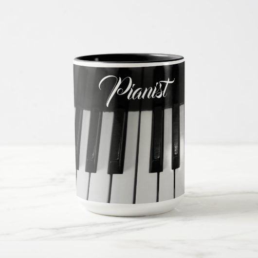  Stijlvolle Professionele Pianist  Mok (Midden)