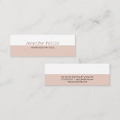 Stijlvolle Professionele Speciale Elite Design Mod Mini Visitekaartje (Voorkant / Achterkant)