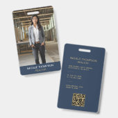 Stijlvolle Professionele Vastgoed Zakelijke Makela Badge (Voor- en achterkant)