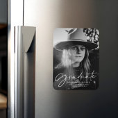 Stijlvolle publicatie Afstuderen Foto Magneet