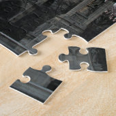 Stijlvolle puzzel met Notre Dame de Paris (Zijkant)