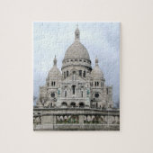 Stijlvolle puzzel met Sacre Coeur de Paris (Verticaal)