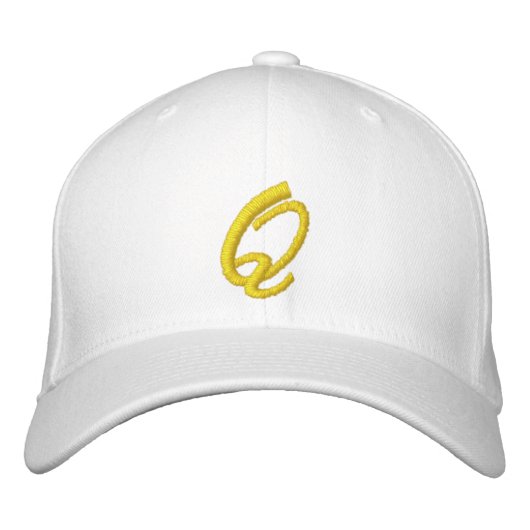 Stijlvolle Q later premium trucker hoed Geborduurde Pet (Voorkant)