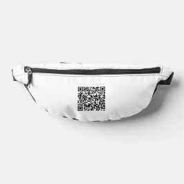 Stijlvolle QR-code Fanny Pack voor promotiegebruik Heuptasje