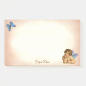 Stijlvolle Raphael Cherub & Blue Butterfly Post-it® Notes (Voorkant)