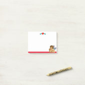 Stijlvolle Raphael Cherubijn & Hart op Wit Post-it® Notes (Op bureau)