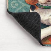 Stijlvolle realistische 3D Beagle hond kleurrijke Muismat (Hoek)