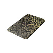Stijlvolle reeks zwarte gouden bladeren badmat (Gekanteld)
