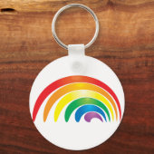 Stijlvolle regenboog sleutelhanger (Voorkant)