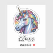 Stijlvolle regenboog sticker (Vel)