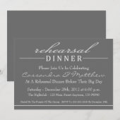 Stijlvolle repetitie voor binnenpartijen (zilver) kaart (Voorkant / Achterkant)