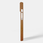 Stijlvolle retro-houten luidsprekers Case-Mate iPhone case (Achterkant / Links)