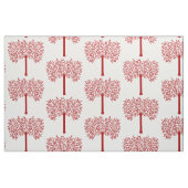 Stijlvolle rode boom stof (Yard (91,4 cm))