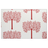 Stijlvolle rode boom stof (Fat Quarter)